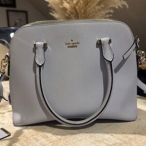 Kate Spade Light Gray Satchel